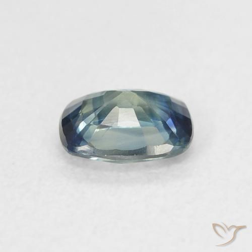 Sapphire Gemstone in 5.6 x 4.4 mm Size for Sale, Sapphire Stone in Teal Color