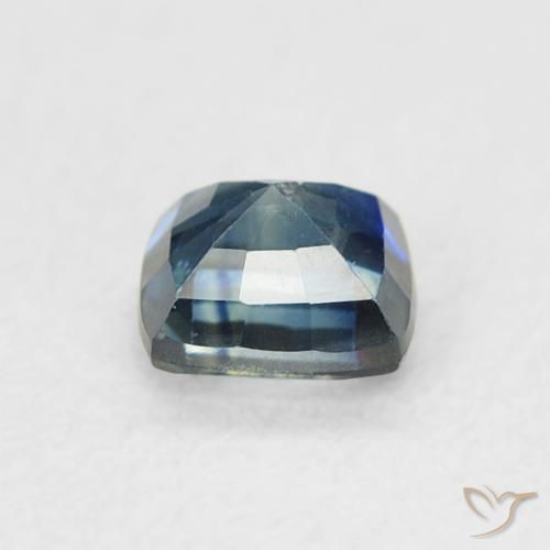 Sapphire Gemstone in 4.3 x 4.3 mm Size for Sale, Sapphire Stone in Deep Navy Blue Color