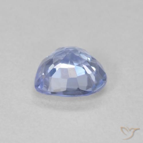 Sapphire Gemstone in 5 x 5 mm (calibrated) Size for Sale, Sapphire Stone in Pastel Blue Color