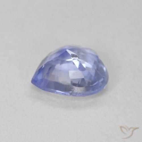 Sapphire Gemstone in 5.2 x 5.2 mm Size for Sale, Sapphire Stone in Pastel Blue Color