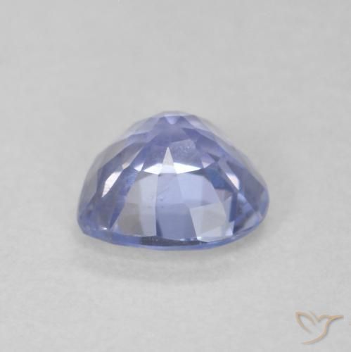 Sapphire Gemstone in 5.4 x 5.4 mm Size for Sale, Sapphire Stone in Pastel Blue Color