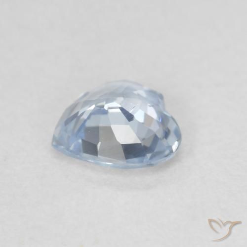 Sapphire Gemstone in 5.2 x 5 mm Size for Sale, Sapphire Stone in Light Blue Color