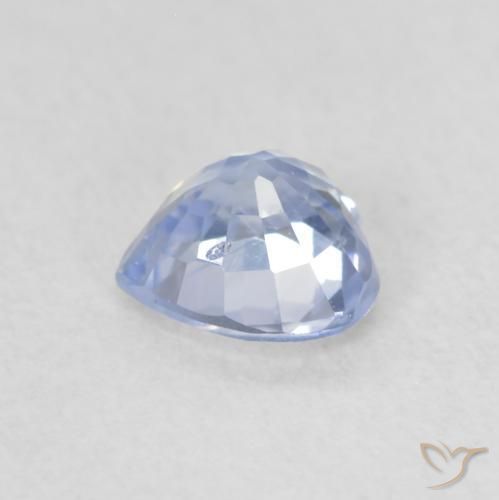 Sapphire Gemstone in 5 x 5 mm (calibrated) Size for Sale, Sapphire Stone in Pastel Blue Color