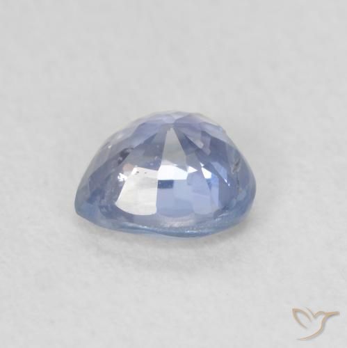 Sapphire Gemstone in 5 x 5 mm (calibrated) Size for Sale, Sapphire Stone in Light Purplish Blue Color