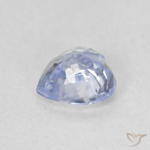 Sapphire Gemstone in 5 x 5 mm (calibrated) Size for Sale, Sapphire Stone in Pastel Blue Color
