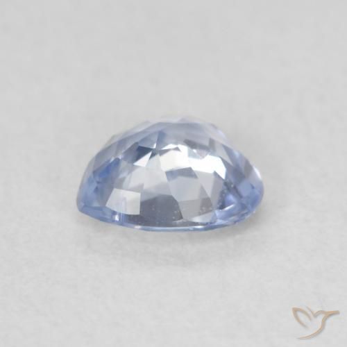 Sapphire Gemstone in 5 x 5 mm (calibrated) Size for Sale, Sapphire Stone in Pastel Blue Color