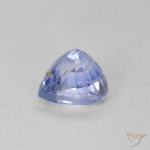 Sapphire Gemstone in 4.7 x 4.6 mm Size for Sale, Sapphire Stone in Light Blue Color