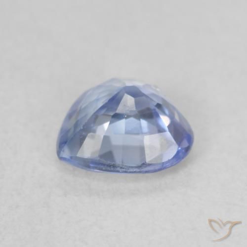 Sapphire Gemstone in 5 x 5 mm (calibrated) Size for Sale, Sapphire Stone in Pastel Blue Color