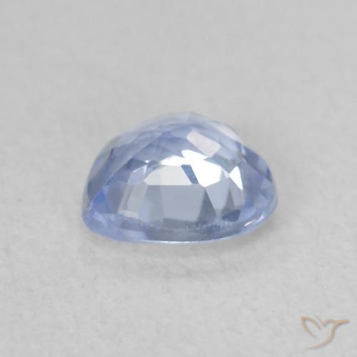Sapphire Gemstone in 5 x 5 mm (calibrated) Size for Sale, Sapphire Stone in Light Blue Color