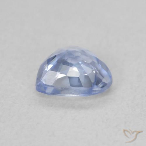 Sapphire Gemstone in 5 x 5 mm (calibrated) Size for Sale, Sapphire Stone in Pastel Blue Color