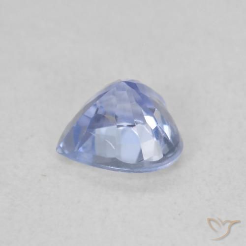 Sapphire Gemstone in 4.7 x 4.7 mm Size for Sale, Sapphire Stone in Pastel Blue Color