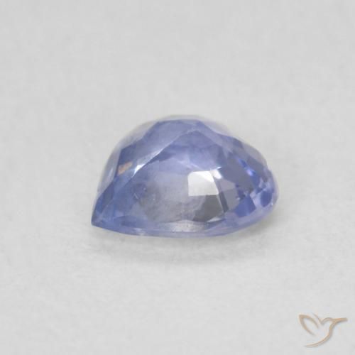 Sapphire Gemstone in 5.3 x 5.3 mm Size for Sale, Sapphire Stone in Pastel Blue Color