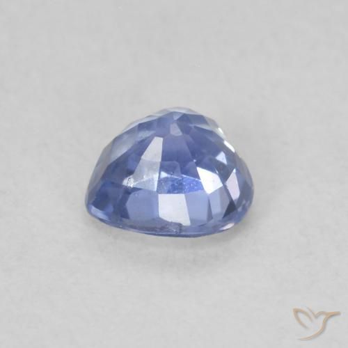 Sapphire Gemstone in 4.6 x 4.6 mm Size for Sale, Sapphire Stone in Pastel Blue Color