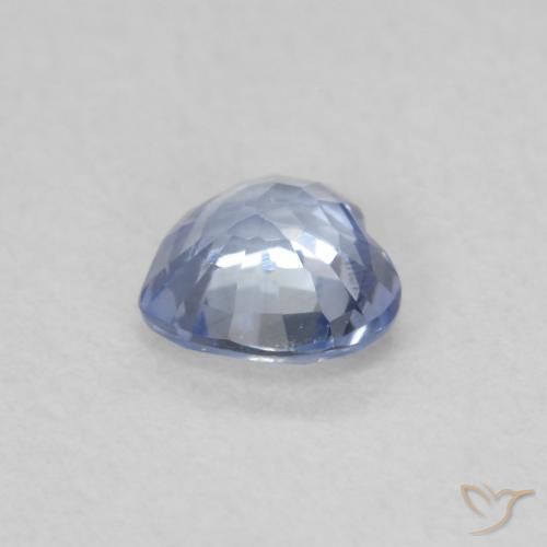 Sapphire Gemstone in 4.8 x 4.6 mm Size for Sale, Sapphire Stone in Pastel Blue Color