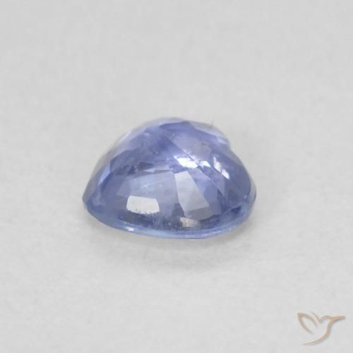 Sapphire Gemstone in 4.8 x 4.5 mm Size for Sale, Sapphire Stone in Pastel Blue Color