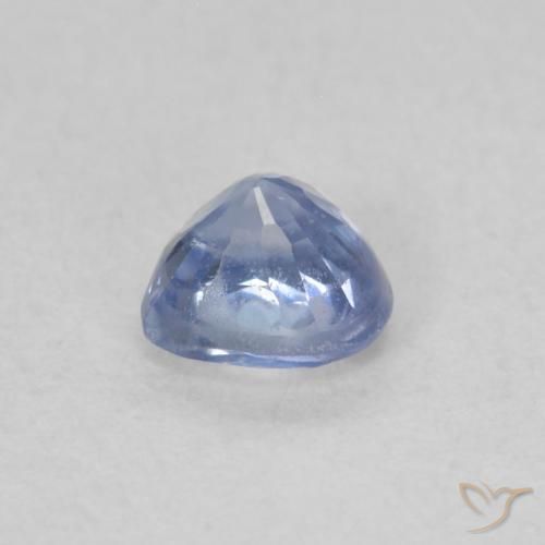Sapphire Gemstone in 4.5 x 4.4 mm Size for Sale, Sapphire Stone in Pastel Blue Color