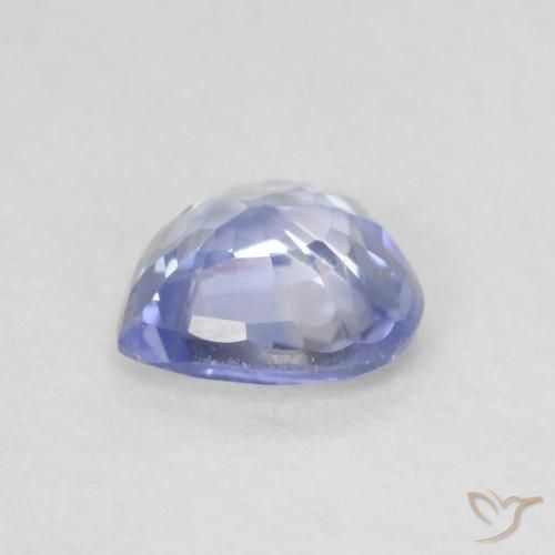 Sapphire Gemstone in 5 x 5 mm (calibrated) Size for Sale, Sapphire Stone in Purplish Blue Color
