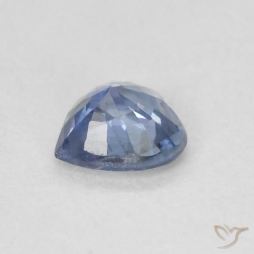 Sapphire Gemstone in 5 x 5 mm (calibrated) Size for Sale, Sapphire Stone in Very Light Blue Color