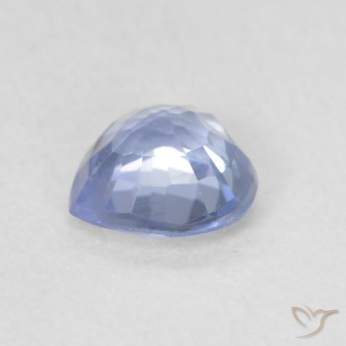 Sapphire Gemstone in 5 x 5 mm (calibrated) Size for Sale, Sapphire Stone in Pastel Blue Color