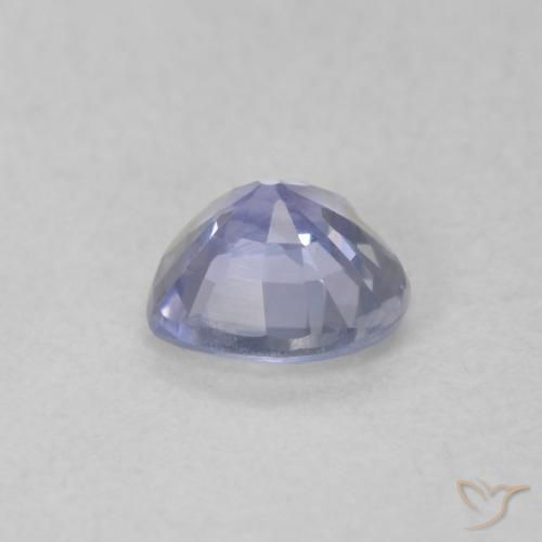 Sapphire Gemstone in 4.8 x 4.5 mm Size for Sale, Sapphire Stone in Light Blue Color