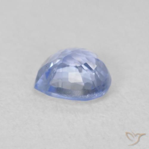 Sapphire Gemstone in 5 x 5 mm (calibrated) Size for Sale, Sapphire Stone in Pastel Blue Color