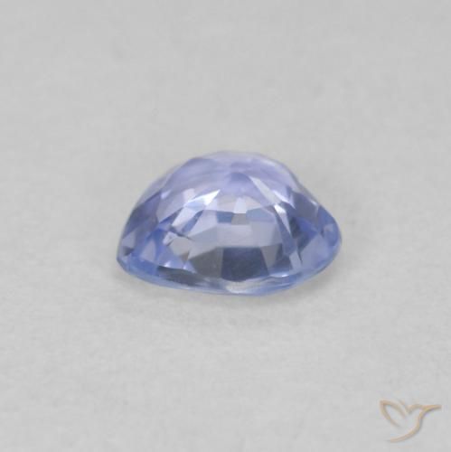 Sapphire Gemstone in 4.8 x 4.8 mm Size for Sale, Sapphire Stone in Pastel Blue Color