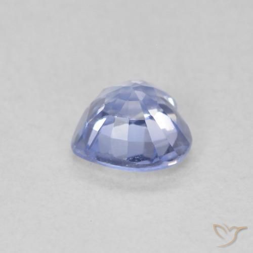 Sapphire Gemstone in 4.9 x 4.7 mm Size for Sale, Sapphire Stone in Light Blue Color