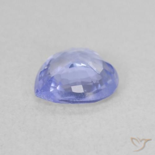 Sapphire Gemstone in 5.4 x 5.3 mm Size for Sale, Sapphire Stone in Light Blue Color