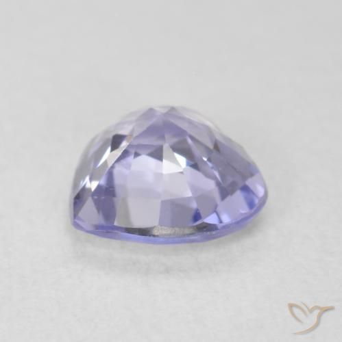 Sapphire Gemstone in 6 x 5.6 mm Size for Sale, Sapphire Stone in Light Blue Color