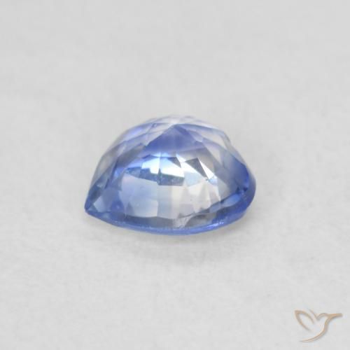 Sapphire Gemstone in 4.7 x 4.7 mm Size for Sale, Sapphire Stone in Pastel Blue Color