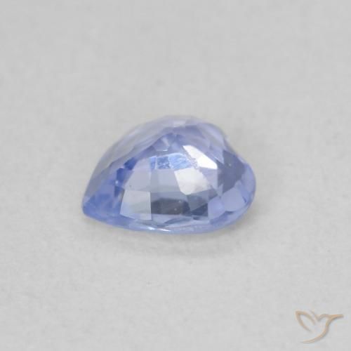 Sapphire Gemstone in 5 x 5 mm (calibrated) Size for Sale, Sapphire Stone in Pastel Blue Color