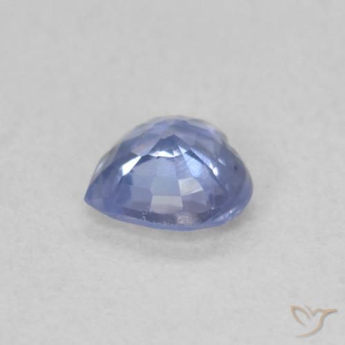 Sapphire Gemstone in 4.7 x 4.6 mm Size for Sale, Sapphire Stone in Pastel Blue Color