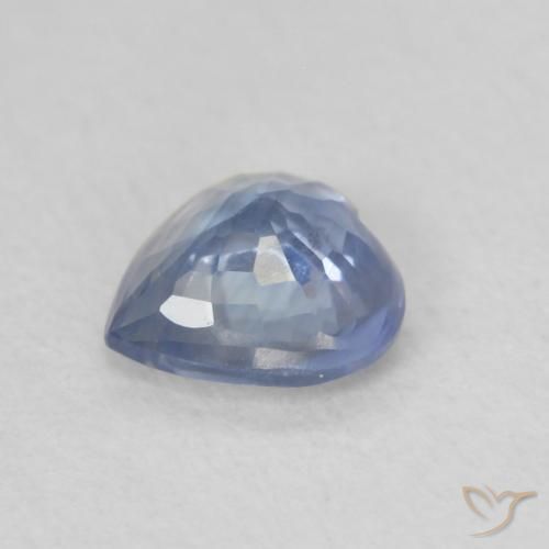 Sapphire Gemstone in 5 x 5 mm (calibrated) Size for Sale, Sapphire Stone in Light Blue Color