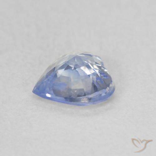 Sapphire Gemstone in 5 x 5 mm (calibrated) Size for Sale, Sapphire Stone in Pastel Blue Color