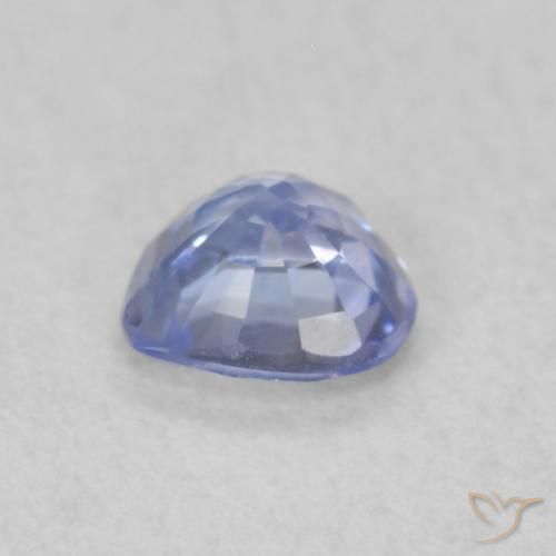 Sapphire Gemstone in 4.3 x 4.3 mm Size for Sale, Sapphire Stone in Pastel Blue Color