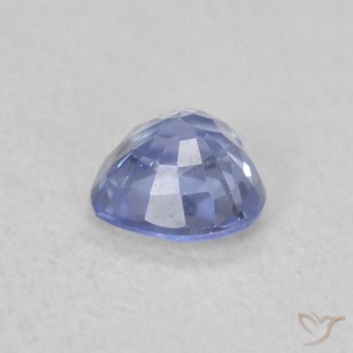 Sapphire Gemstone in 4.2 x 4 mm Size for Sale, Sapphire Stone in Light Blue Color