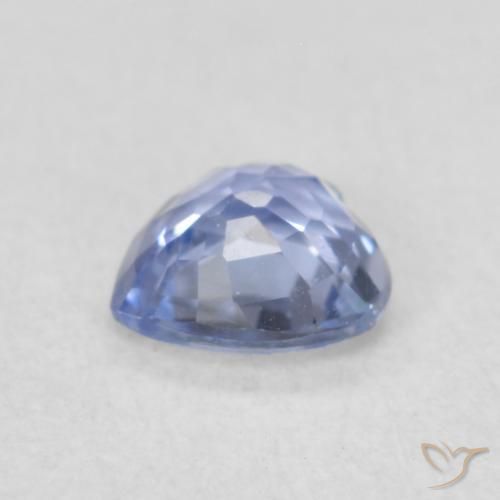 Sapphire Gemstone in 4.6 x 4.6 mm Size for Sale, Sapphire Stone in Light Violet Blue Color