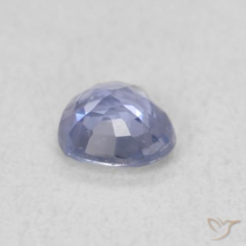Sapphire Gemstone in 4.1 x 3.7 mm Size for Sale, Sapphire Stone in Light Blue Color