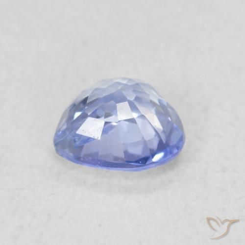 Sapphire Gemstone in 4.3 x 4.3 mm Size for Sale, Sapphire Stone in Pastel Blue Color