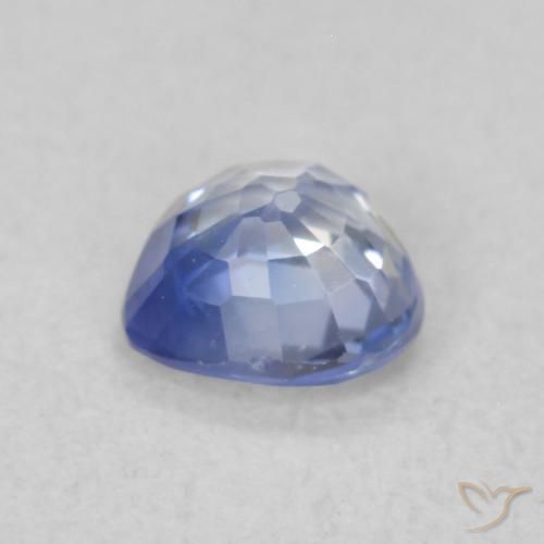 Sapphire Gemstone in 4.5 x 4.4 mm Size for Sale, Sapphire Stone in Medium Navy Blue Color
