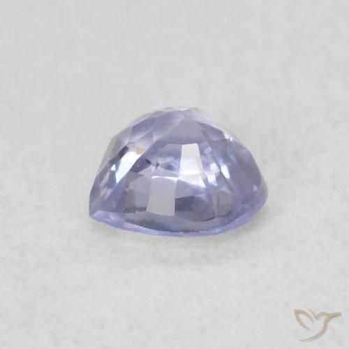 Sapphire Gemstone in 4.3 x 4 mm Size for Sale, Sapphire Stone in Light Blue Color
