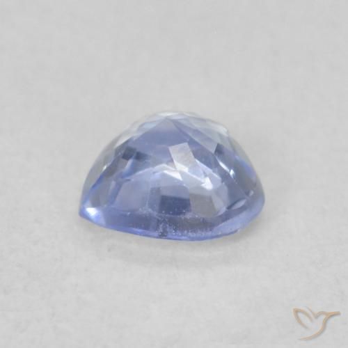 Sapphire Gemstone in 4.3 x 4.3 mm Size for Sale, Sapphire Stone in Pastel Blue Color