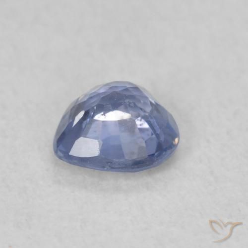 Sapphire Gemstone in 4 x 4 mm (calibrated) Size for Sale, Sapphire Stone in Light Violet Blue Color