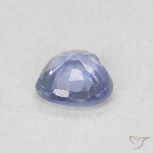 Sapphire Gemstone in 4 x 4 mm (calibrated) Size for Sale, Sapphire Stone in Pastel Blue Color