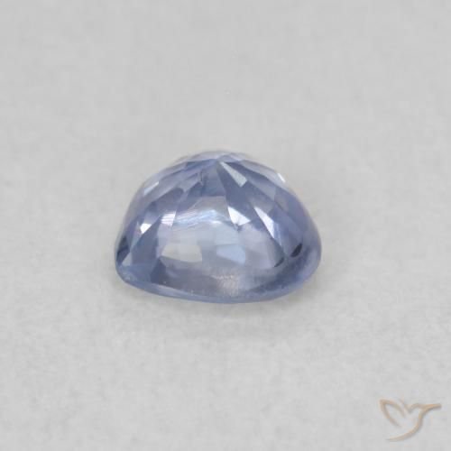 Sapphire Gemstone in 4.4 x 4.3 mm Size for Sale, Sapphire Stone in Light Blue Color
