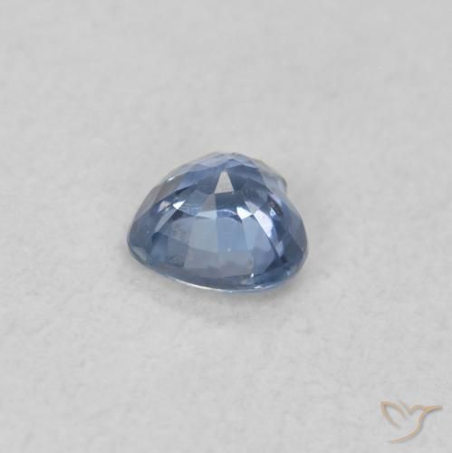 Sapphire Gemstone in 3.8 x 3.8 mm Size for Sale, Sapphire Stone in Light Purplish Blue Color