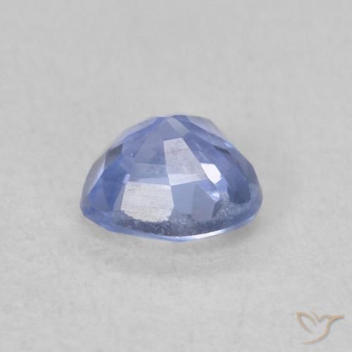 Sapphire Gemstone in 4 x 4 mm (calibrated) Size for Sale, Sapphire Stone in Pastel Blue Color