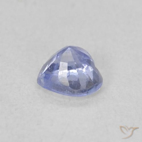 Sapphire Gemstone in 3.9 x 3.8 mm Size for Sale, Sapphire Stone in Light Violet Blue Color