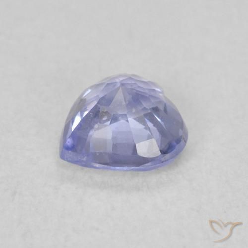 Sapphire Gemstone in 4.4 x 4.3 mm Size for Sale, Sapphire Stone in Light Blue Color