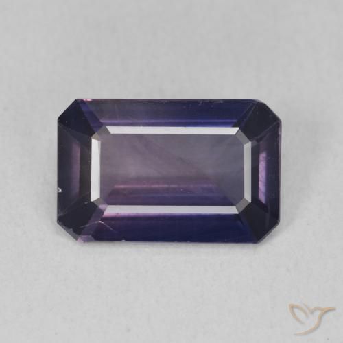 3.22ct Natural Midnight Blue Sapphire, Emerald Cut, VS